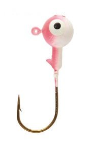 Eagle Claw Ball Jig Head 1/16 10ct Pink/Pearl - Sportsplace.store