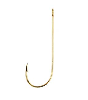 Eagle Claw Gold Aberdeen Hook 10ct Size 2/0 - Sportsplace.store