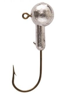 Eagle Claw Jig Head 1/4 10ct Unpainted - Sportsplace.store