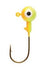 Eagle Claw Jig Head 1/8 10ct Orange/Chart - Sportsplace.store