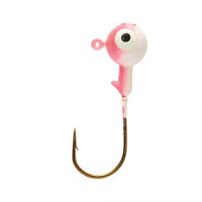 Eagle Claw Jig Head 1/8 10ct Pink/Pearl - Sportsplace.store