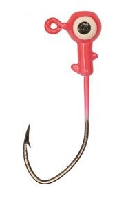 Eagle Claw Pro-V Ball Jig Head 1/8 10ct Pink - Sportsplace.store
