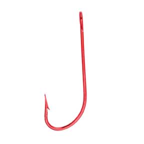 Eagle Claw Trailer Hook w/tube Red 6ct Size 1/0 - Sportsplace.store