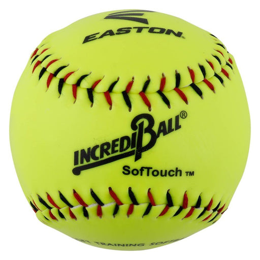 Easton Incrediball Softouch Softball - 12" Yellow - Sportsplace.store