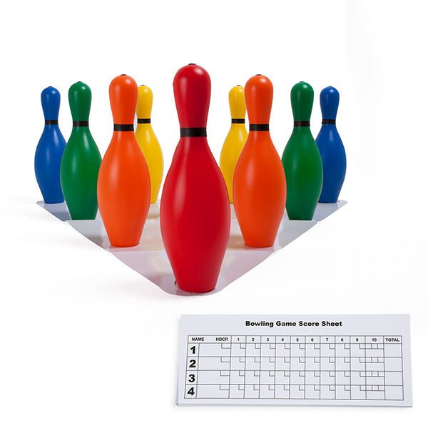 Economy Rainbow Bowling Pin Set - Sportsplace.store