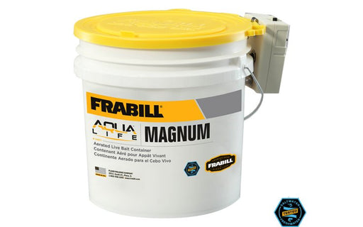 Frabill Magnum Bucket 4.25gal w/Aerator - Sportsplace.store