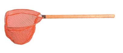 Frabill Net Baitwell 6"x6" D Hoop 16" Handle Orange Nylon - Sportsplace.store