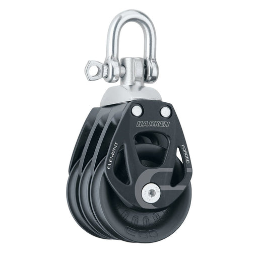 Harken 60mm Triple Aluminum Element Block w/Swivel - Sportsplace.store