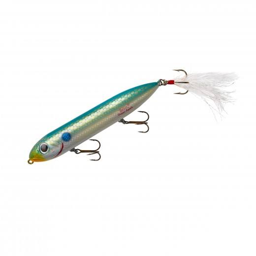 Heddon Super Spook Feathered 5" 7/8oz Lake Fork Shad - Sportsplace.store