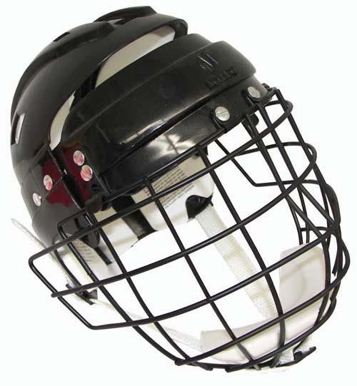 Hockey Helmet w/ Wire Face Cage - Sportsplace.store