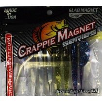 Leland Slab Magnet 1.5" 8ct Clear Water Asst - Sportsplace.store