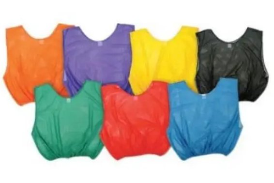 Lightweight Scrimmage Vests - Youth - 4th - 6th Grad, Middle School+ (Each) - Sportsplace.store