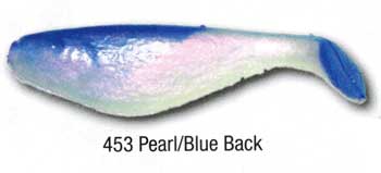 Luckie Strike Shad Minnow MC 6" 10ct Pearl/Blue Back - Sportsplace.store