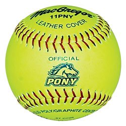 MacGregor® Pony® 11" Softballs (Dozen) - Sportsplace.store