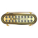 Metro Marine High - Output Elongated Underwater Light w/Intelligent Monochromatic LED's - Aqua, 45° Beam - Sportsplace.store