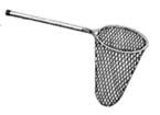 Mid Lakes White Nylon Pear Landing Net 15x18 - Sportsplace.store