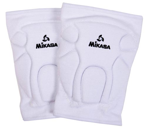 Mikasa Championship Knee Pads (adult) - White - Sportsplace.store