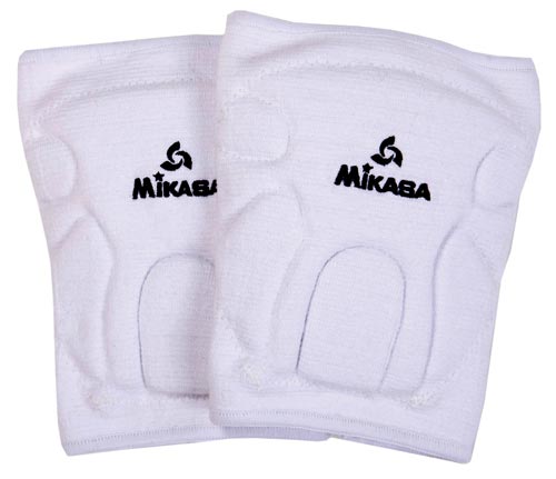 Mikasa Championship Knee Pads (youth) - White - Sportsplace.store