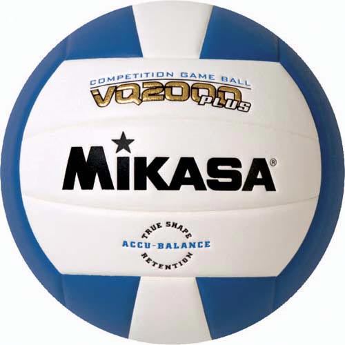 Mikasa Vq2000 Micro Cell Composite Volleyball - Royal/white - Sportsplace.store