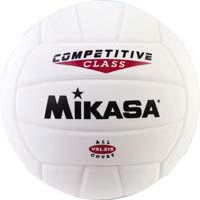 Mikasa Vsl215 Synthetic Leather Volleyball - White - Sportsplace.store