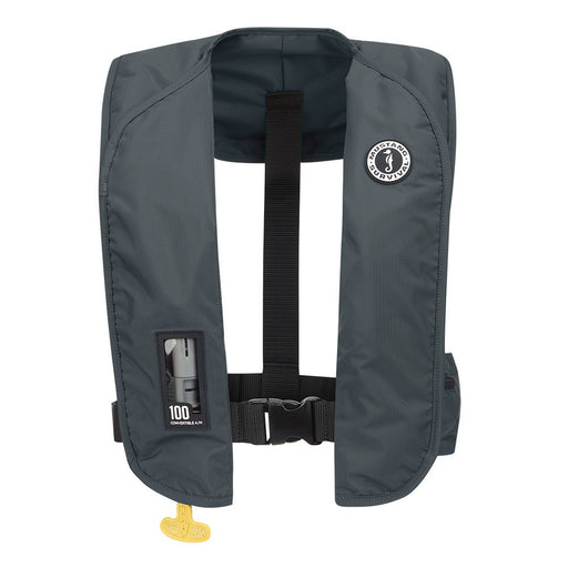 Mustang MIT 100 Convertible Inflatable PFD - Admiral Grey - Sportsplace.store