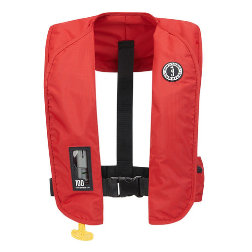 Mustang MIT 100 Convertible Inflatable PFD - Red - Sportsplace.store