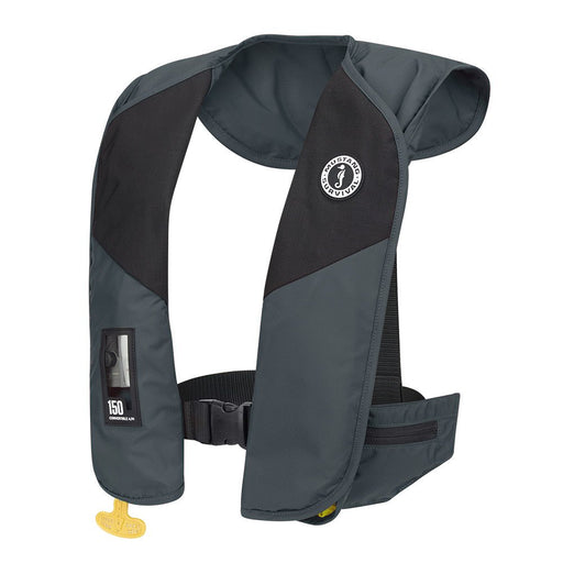 Mustang MIT 150 Convertible Inflatable PFD - Admiral Grey - Sportsplace.store