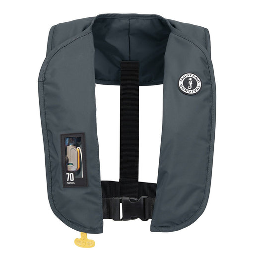 Mustang MIT 70 Manual Inflatable PFD - Admiral Grey - Sportsplace.store
