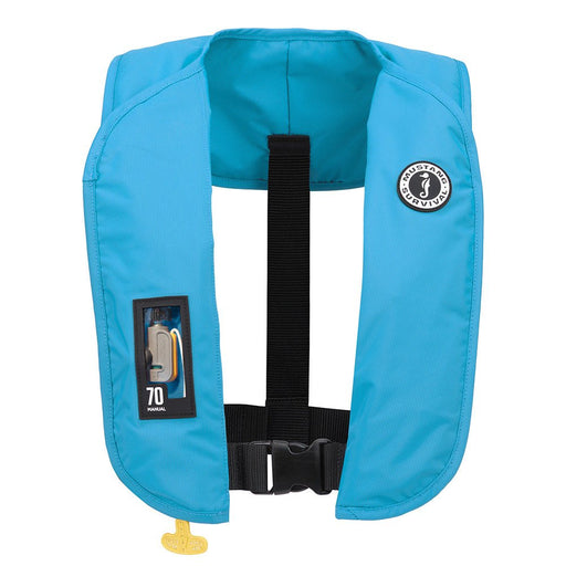 Mustang MIT 70 Manual Inflatable PFD - Azure (Blue) - Sportsplace.store