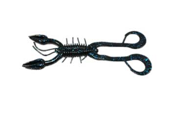 Net Bait HardyTack Craw 8bg Black Blue Flake - Sportsplace.store