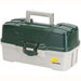 Plano 3 - Tray Tackle Box Dk.Green Met./Off White - Sportsplace.store