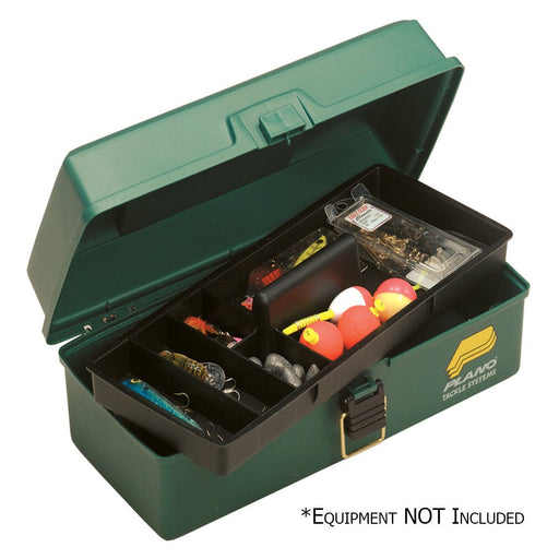 Plano One - Tray Tackle Box - Green - Sportsplace.store