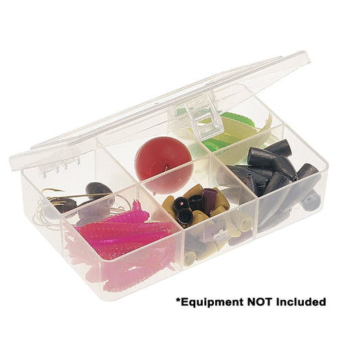 Plano Six - Compartment Tackle Organizer - Clear - Sportsplace.store