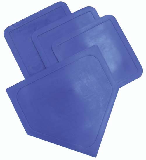 Poly Baseball Bases - Blue - Sportsplace.store