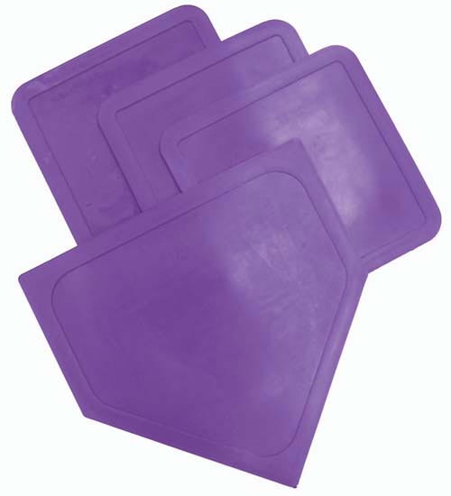 Poly Baseball Bases - Purple - Sportsplace.store