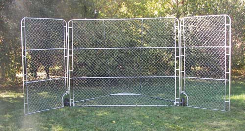 Portable Backstop With Side Panels - Sportsplace.store