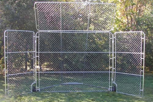 Portable Backstop With Top & Side Panels - Sportsplace.store