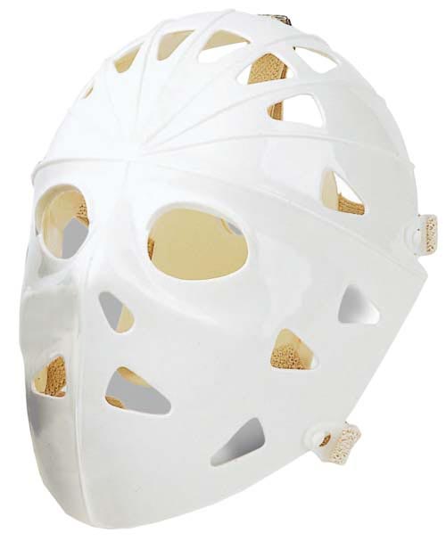 Pro Goalie Mask - White - Sportsplace.store