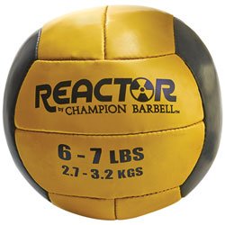 Reactor Medicine Ball (6 - 7 lb - Yellow) - Sportsplace.store