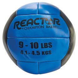 Reactor Medicine Ball (9 - 10 lb - Blue) - Sportsplace.store