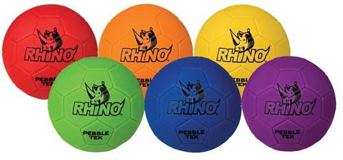 Rhino Skin Pebble - tek Soccer Balls (set Of 6) - Sportsplace.store