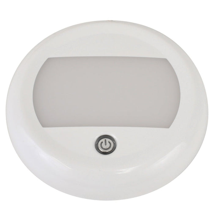 Scandvik 5" Dome Light w/Switch & 3 Stage Dimming - 10 - 30V - IP67 - Sportsplace.store