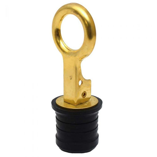 Sea-Dog Brass Snap Handle Drain Plug - 1-1/4" - Sportsplace.store