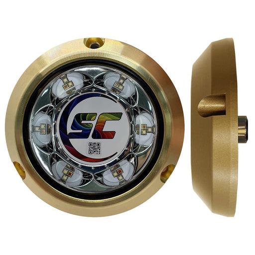 Shadow - Caster SC3 Series CC (Full Color Change) Bronze Surface Mount Underwater Light - Sportsplace.store