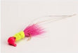 Slater Electric Chicken Jig 1/16 Pink/Chart/Pink #4 Hook 2pk - Sportsplace.store