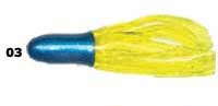 Southern Pro Umbrella Crappie Tube 2"10ct Blue/Chartreuse - Sportsplace.store