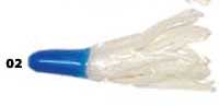 Southern Pro Umbrella Crappie Tube 2"10ct Blue/White - Sportsplace.store