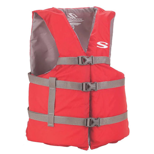 Stearns Classic Series Adult Universal Oversized Life Jacket - Red - Sportsplace.store