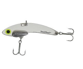 Steel Shad Original 3/4oz Silver/Chrome - Sportsplace.store