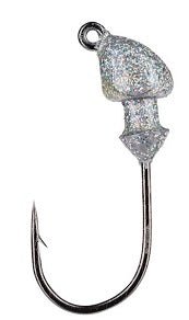 Strike King Baby Squadron Swimbait Head 18oz 3ct Silver Bling - Sportsplace.store